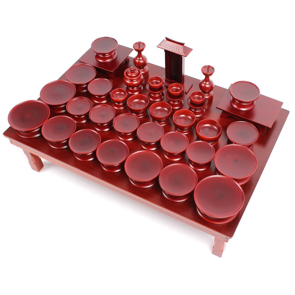 남원공방 제기세트 37P 제사 제기 목기 그릇 접시 세트 278,900원