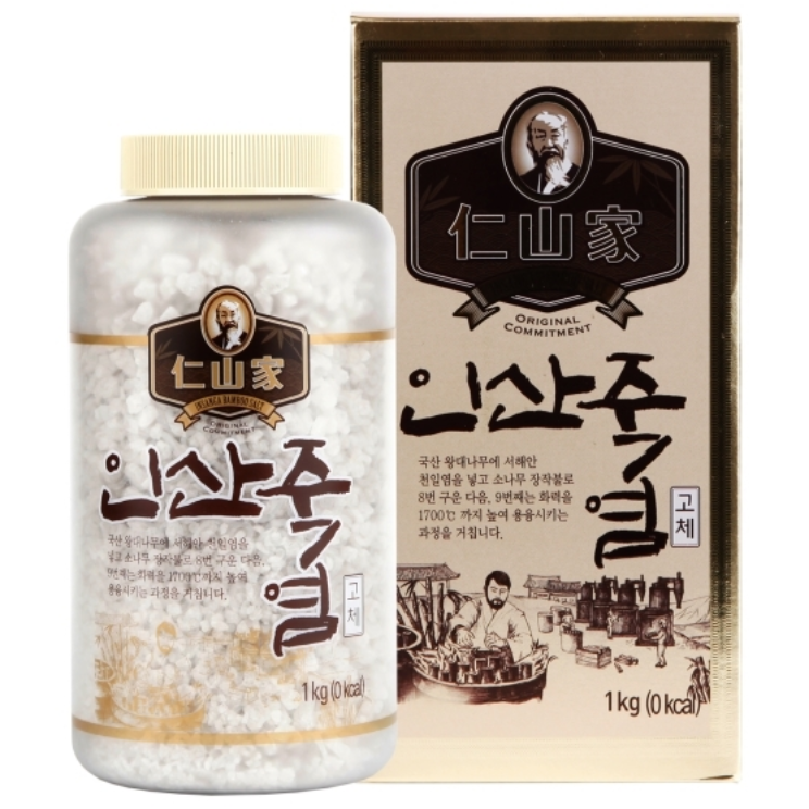 인산가 9회 고체 1kg 흰색 알갱이 죽염 / 죽염본가 9번구운 인산죽염 [정품 판매자 사업자번호: 660-58-00496], 1kg, 1개 259,690원