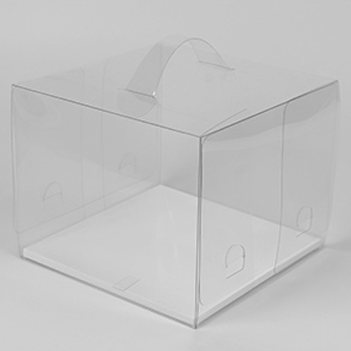 천운패키지 케익박스 세트 1호, 투명 + 화이트, 1개 8,750원