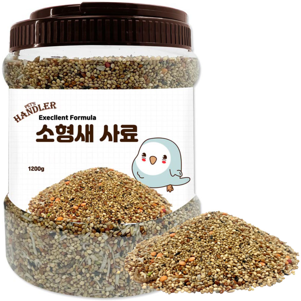펫츠핸들러 엑설런트 포뮬러 소형새 사료, 1.2kg, 1개 11,800원