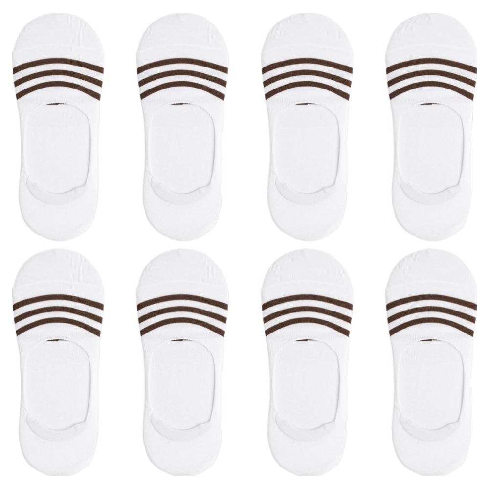 삭스팩토리 남성용 3줄 스트라이프 페이크삭스 8켤레 14,140원