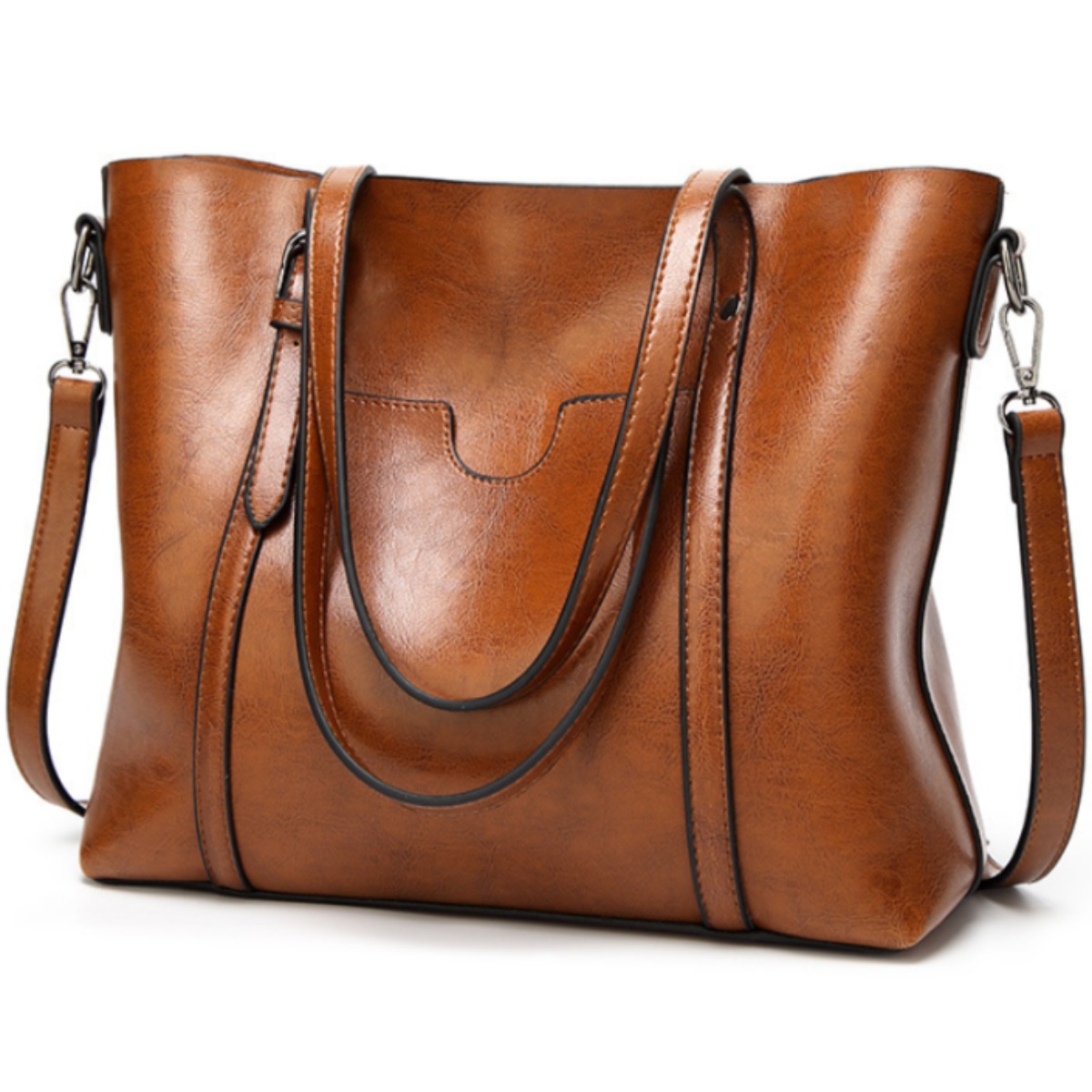 SHOPPI 여성 빈티지 가죽 대용량 데일리 숄더백 크로스백 가방 34,950원