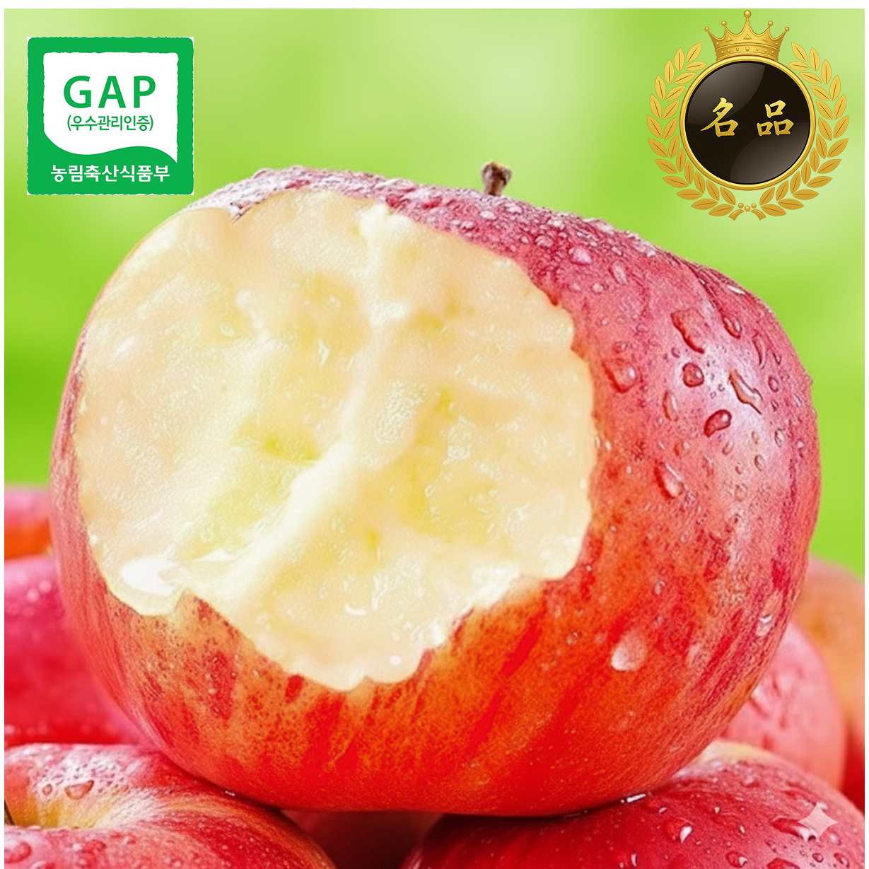 [달보드레농원] 아삭달콤 경북 부사사과 꿀brix 58,900원