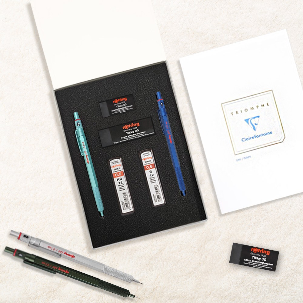 로트링 600 한정판 리미티드 컬러샤프 0.5mm 기프트박스 다크블루 신학기 선물세트 65,000원