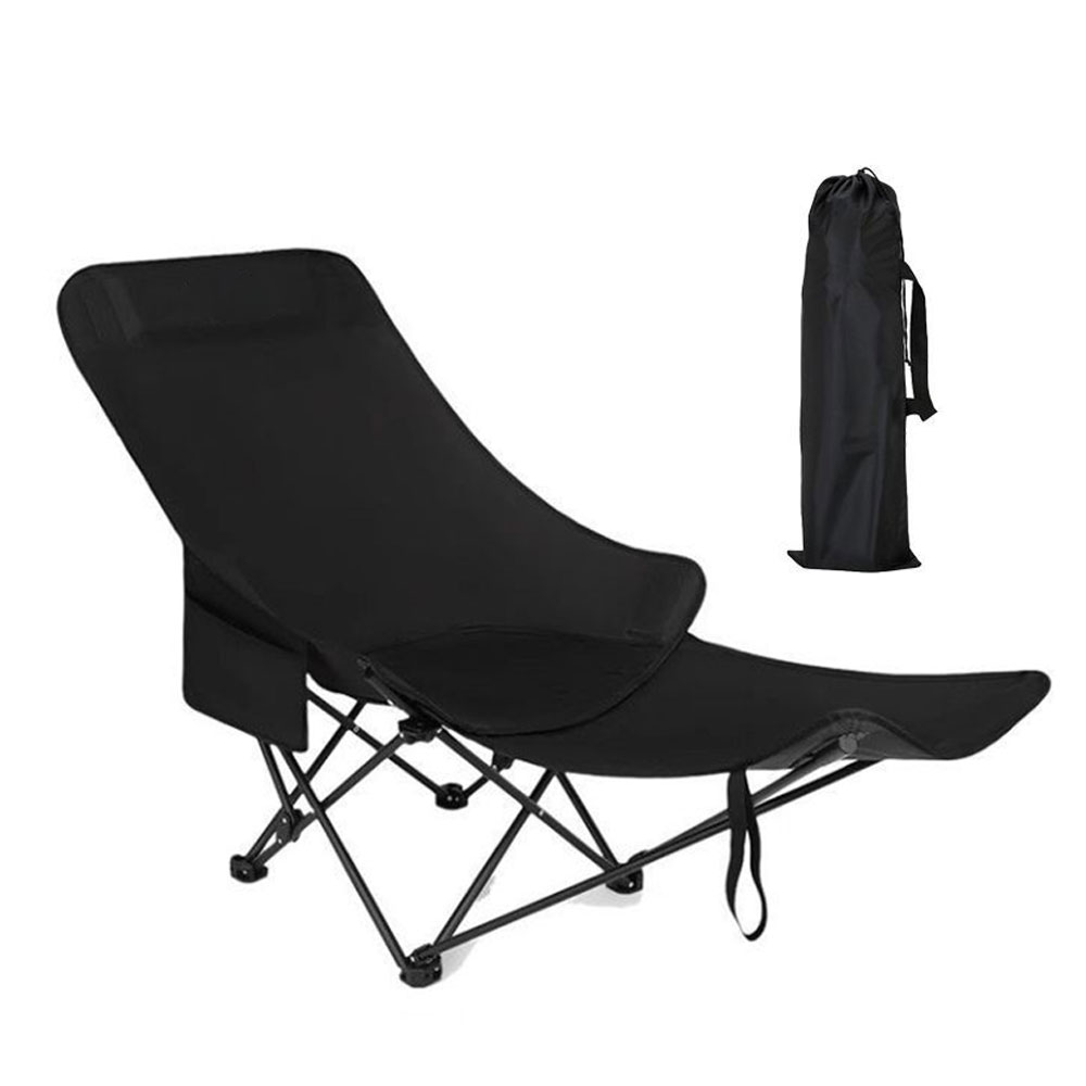 FLOENBIT 캠핑의자 접이식 릴렉스체어 등받이 조절 각도조절, 1개, 블랙 29,800원