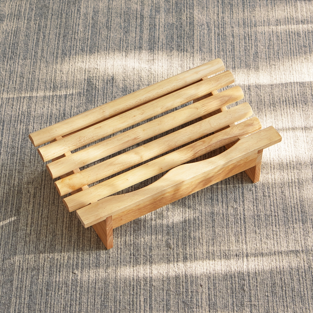 우디홈 원목 발받침대 둥근형 대하이 32,800원