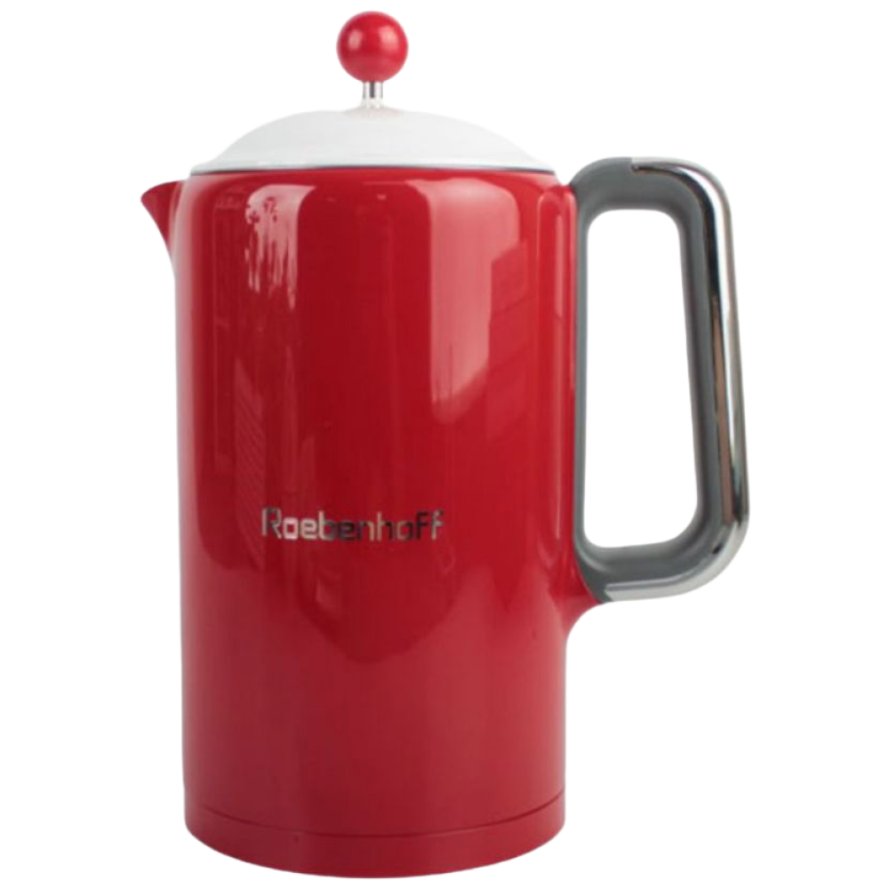[본사정품]레벤호프 전기포트 온도조절 커피포트 무연마 스테인리스 주전자 1.5L, 레드 79,000원