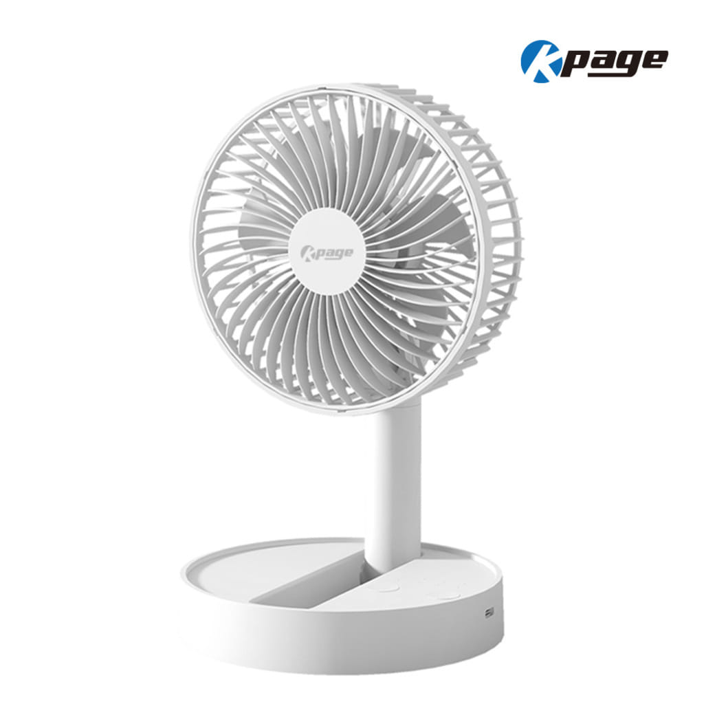 케이페이지 무선 접이식 선풍기 KEF-DC6 탁상용 캠핑용 4단풍속 타이머 22,800원