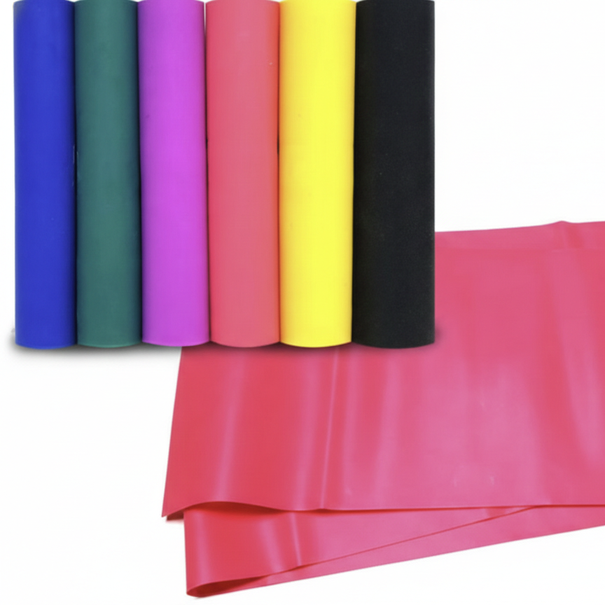 고탄력 전신 스트레칭 라텍스 운동 밴드 150 x 15cm 2P세트 20,400원