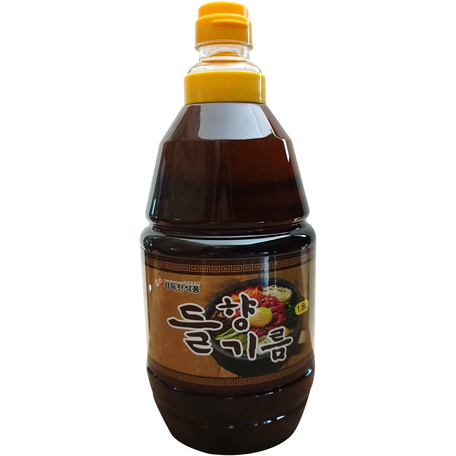 가득찬식품 들향기름, 1개, 1.8L 7,600원