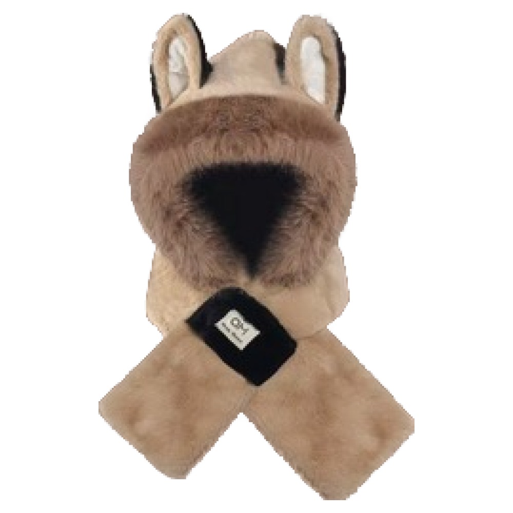 키포포 겨울 스포츠 보드 스키 방한 불여우 일체형 모자 목도리 11,990원