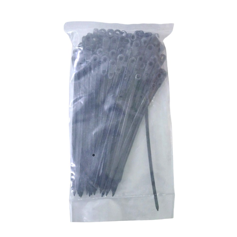 (100개입) 국산 특허 케이블타이 흑/백 피스 전선 정리 배관 고정 타이원, 흑색, 100개 5,800원