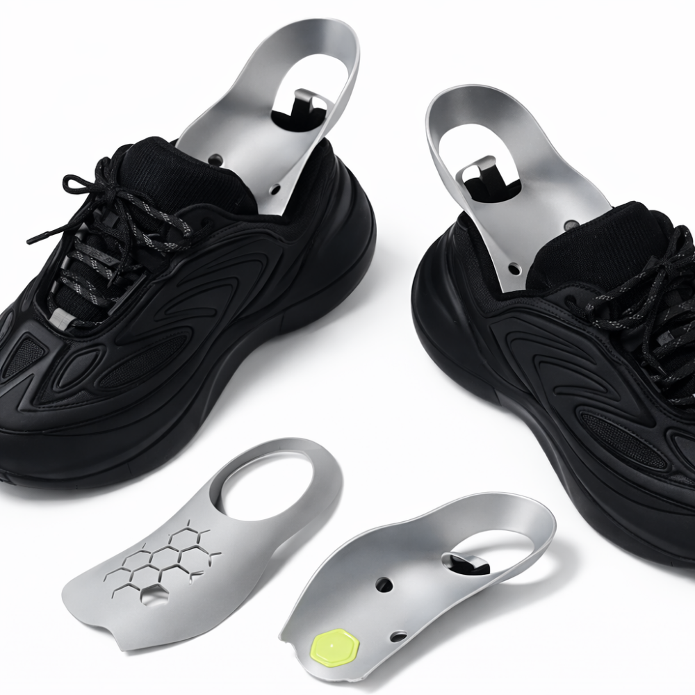 발바닥 아치발 평발 방지 아치형 깔창 패드 반깔창 발꿈치 구멍 균형 발보호 교정 자석지압, 1세트 29,000원