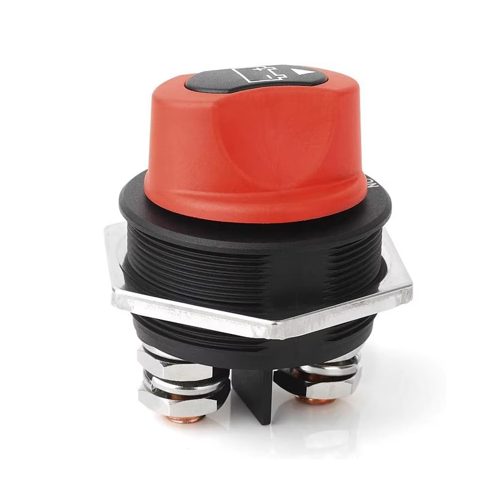 락모터스 자동차 300A 12V 24V 매립형 킬스위치 전원 차단장치 밧데리차단기 방전방지, 300L, 1개 11,500원