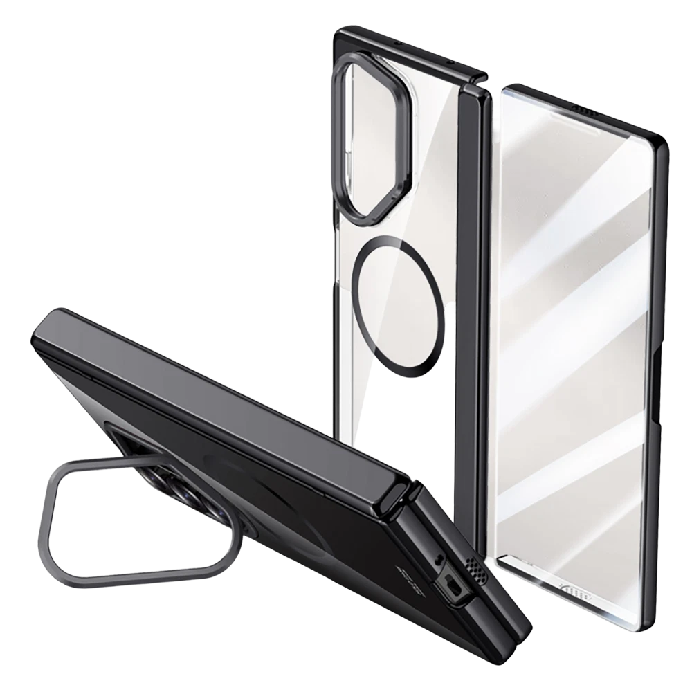 Elvo 갤럭시 Z폴드 7 6 투명 케이스 맥세이프 강화자력 히든 거치대 액정 힌지 보호 29,900원
