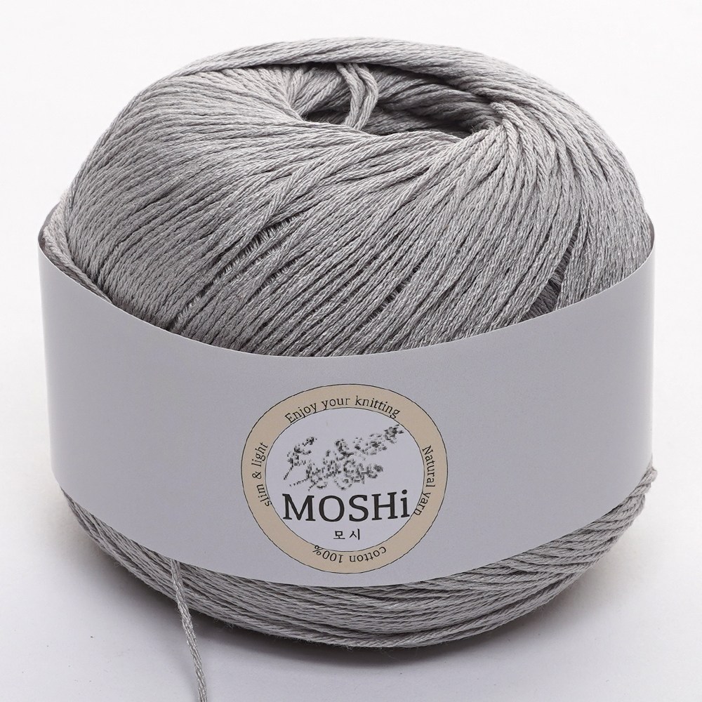 삼남뜨개실 모시 50g 5+1 레이스얀 면사 면실 의류실 린넨느낌 여름실 실켓, 19 라이트그레이 3,500원