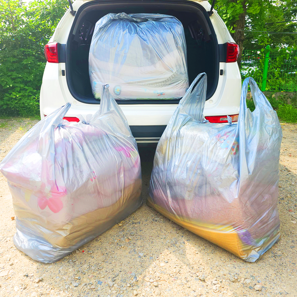풍요루 대형 비닐봉투 이사비닐 이불봉투 포장 보관용, 20개, 200L 12,900원
