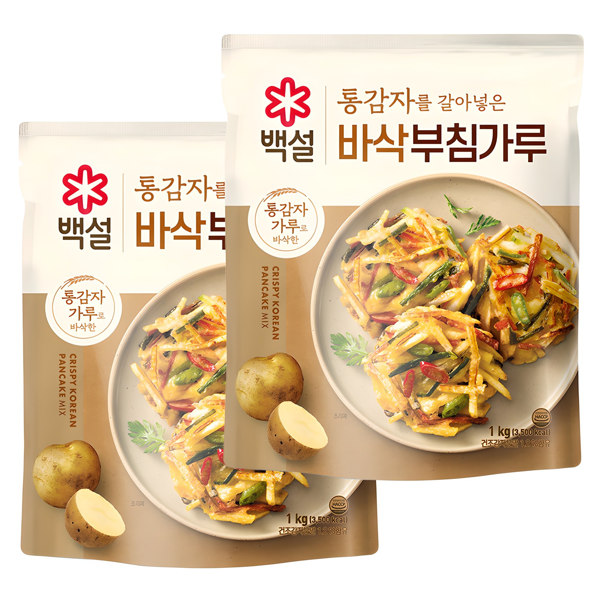 백설 바삭 부침가루, 1kg, 2개 7,820원