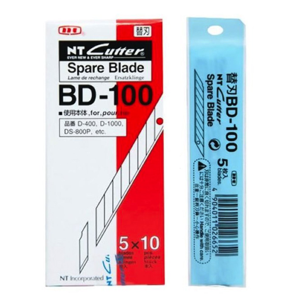 NT커터 BD-100 30도 커터날 1박스 5개입X10팩 bd100 30도칼심 일제30도커터날 10,990원