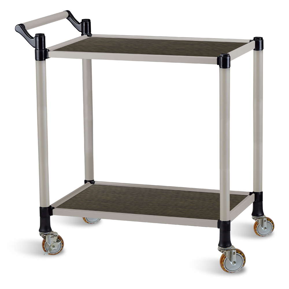 티렉스캐스터 2단 스텐 우드 서빙카트 (이동식대차 식당카트 운반카트) 160,100원