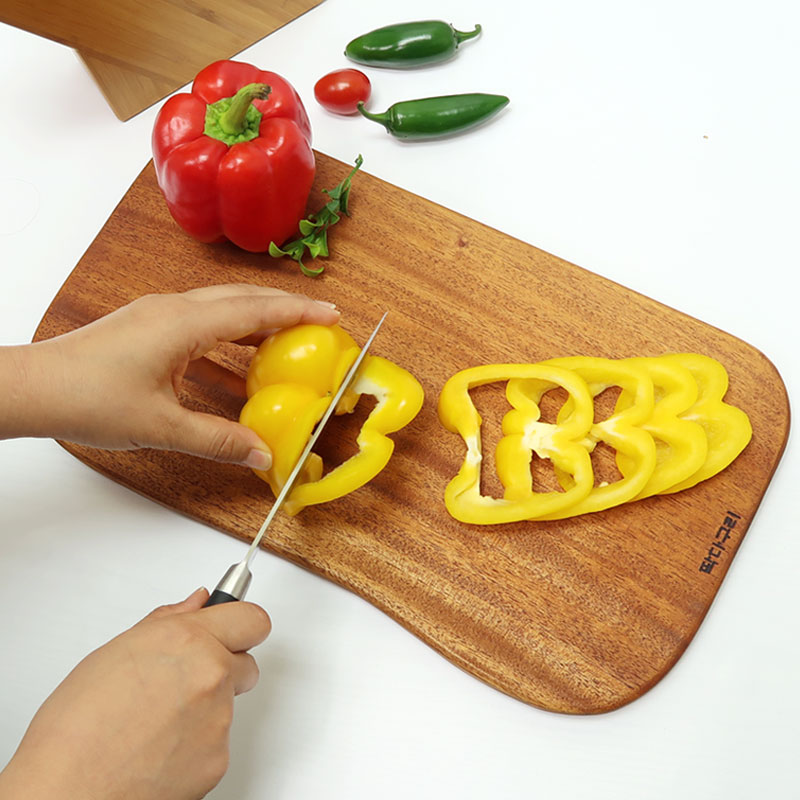 [딱다구리] 국산제작 옻칠 원목도마 플레이팅도마 20,900원