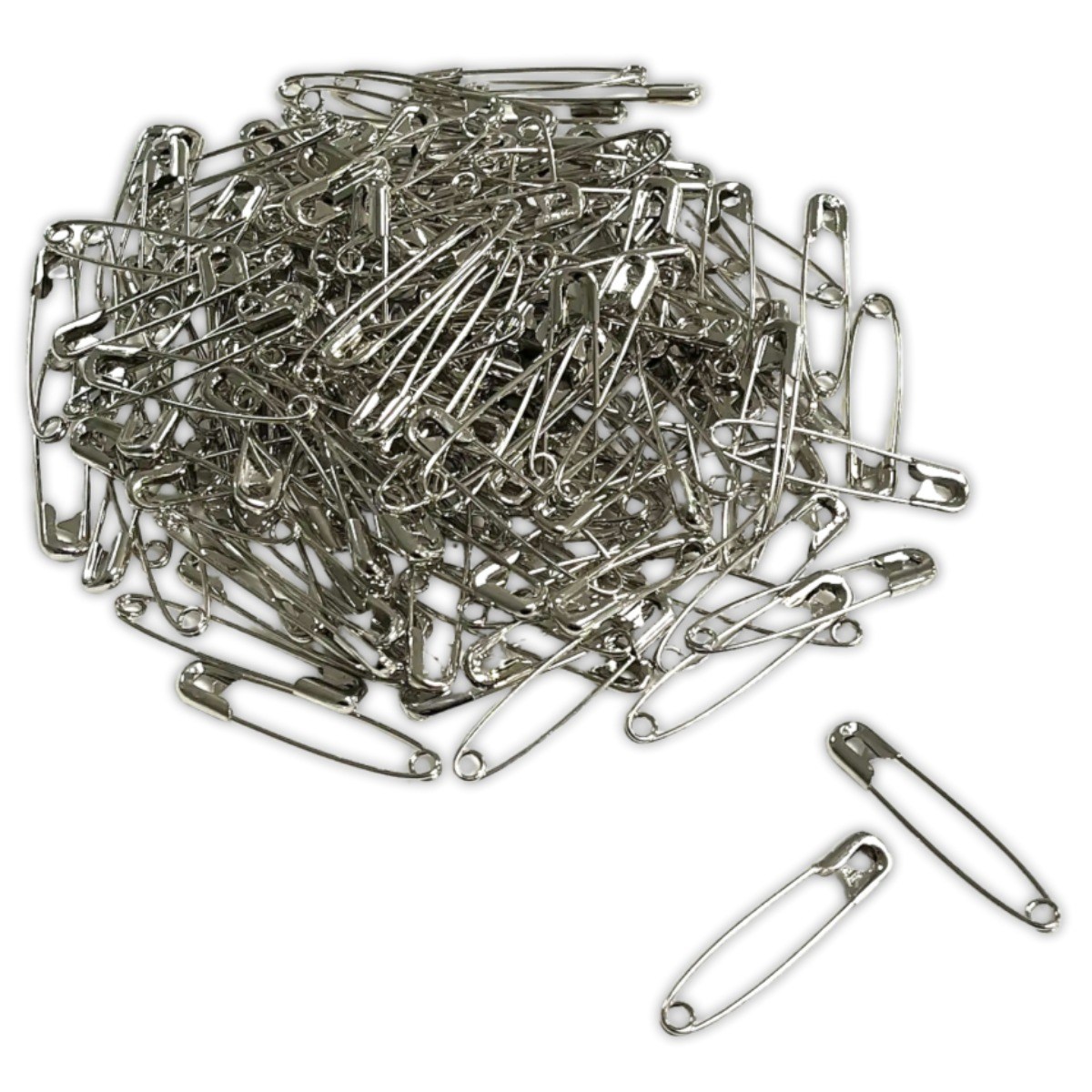 이음모음 대용량 옷핀 옷고정핀 3.8cm, 300개, 실버 12,900원