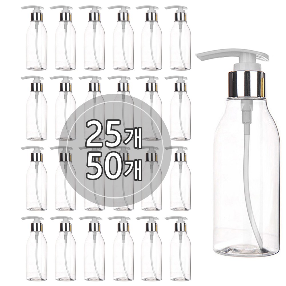 [50개묶음판매] 금속디스펜서 펌프용기 100ml 120ml 150ml 200ml 250ml 300ml 500ml 65,550원
