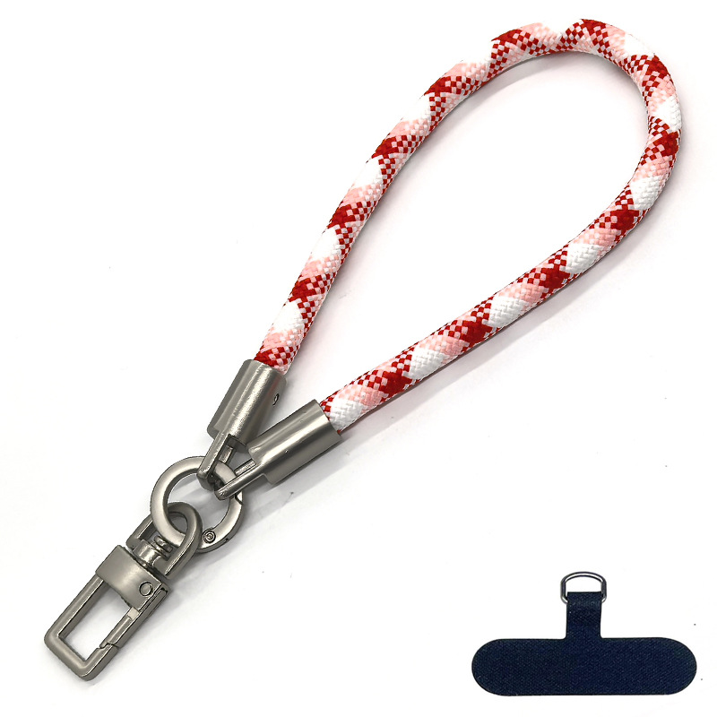 핸드폰 등산용 스트랩 든든한 휴대폰 손목 스트랩, 1개, 핑크.화이트 9,900원