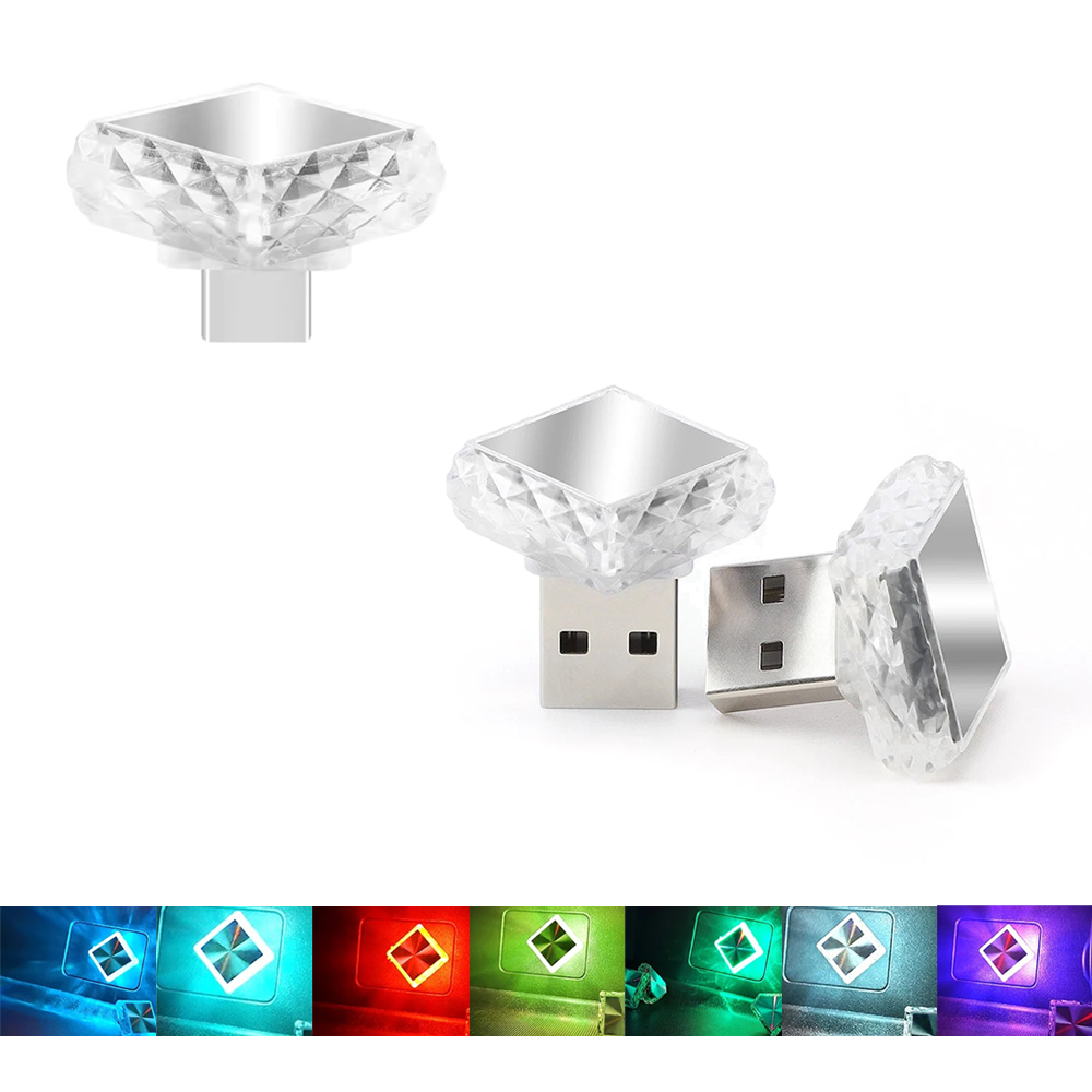 (DR7) 차량용 USB 실내 C타입 무드등 조명 엠비언트 감성 LED DR7-L7 4,790원