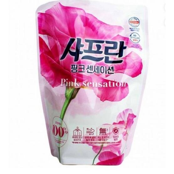 샤프란 시어버터 섬유유연제 핑크 센세이션 로즈 리필형 11,800원