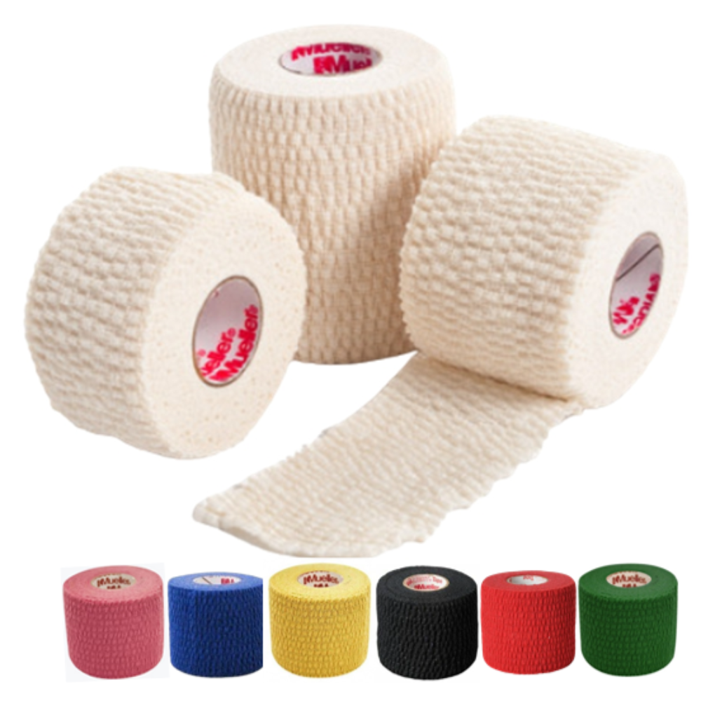 뮬러 티어라이트 엘라스틱 5Cmx6.8M 칼라 스포츠 테이프 테이핑 자가점착 압박  고정 손가락 손목 발목 볼링 축구 배구 19,430원