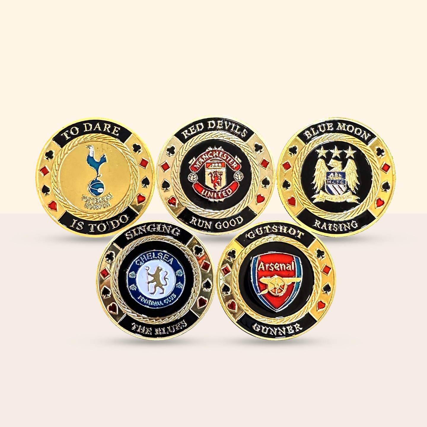 칩프로텍터 A 칩키퍼 카드 골드 메탈 골프 볼마커 홀덤 카지노용품, 1개 5,500원