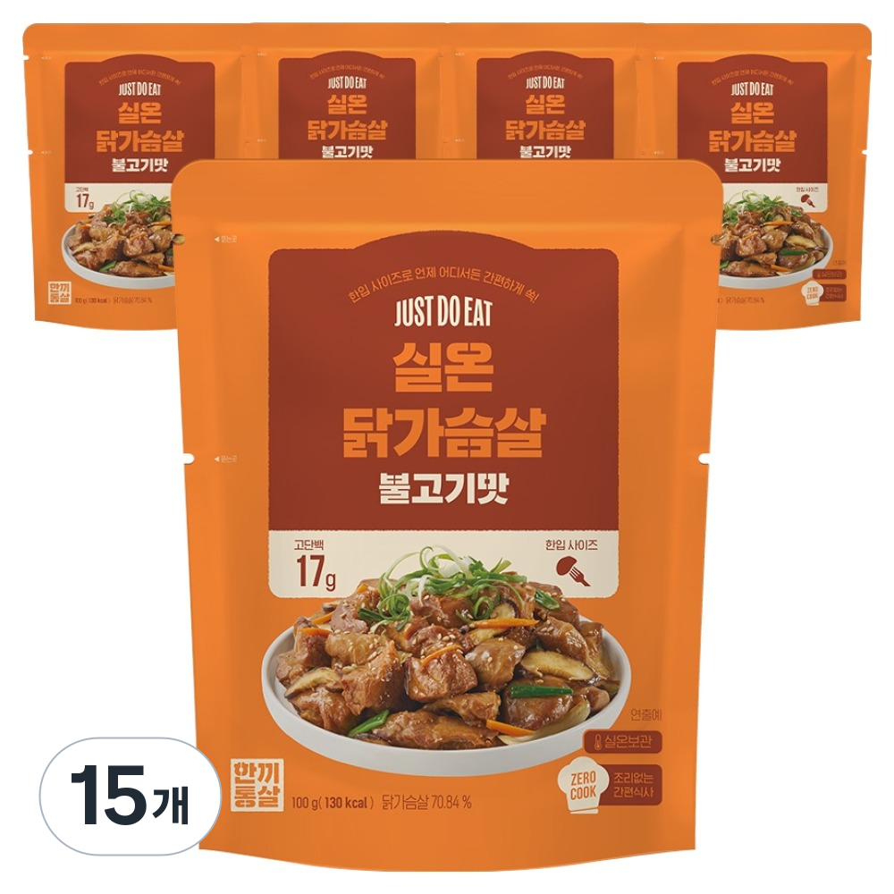 한끼통살 불고기맛 실온 닭가슴살 27,500원