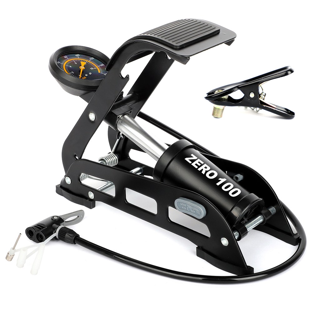 카모아 제로백 발펌프(어댑터 4종) 에어펌프 자동차 자전거 휠체어 풋펌프 공기주입기 21,000원