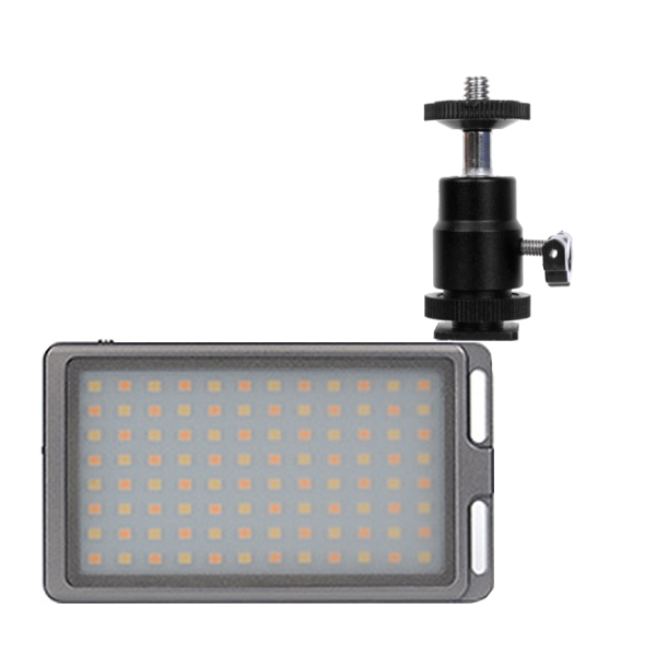 썬웨이포토 컴팩트 개인방송용 LED라이트 + 삼각대 플래쉬용 볼헤드, 현재가 94,600원