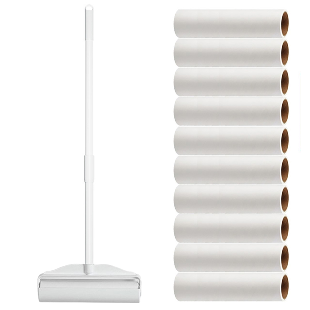 비엔리 초강력 사선컷팅 테이프 클리너 롱핸들 리필 10개 포함, 1세트 19,810원