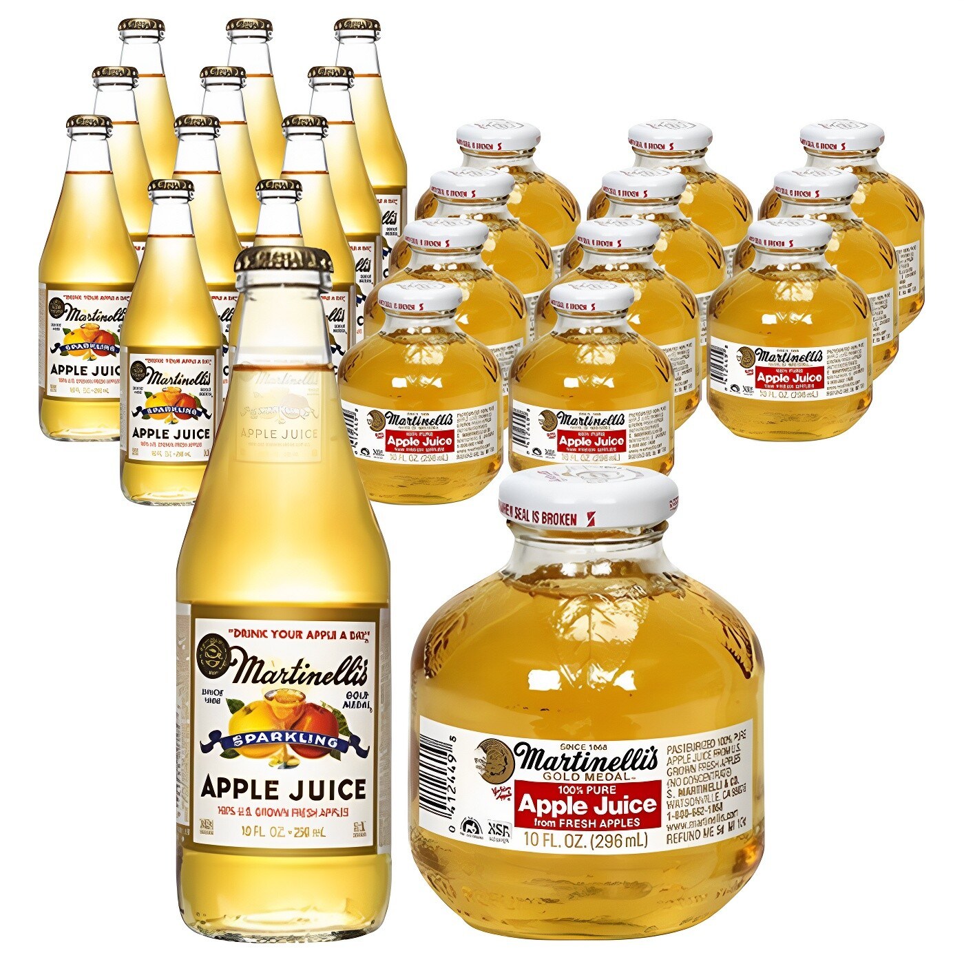 골드메달 스파클링 애플쥬스 296ml x 12p + 마르티넬리 골드메달 애플주스 296ml x 12p 79,900원