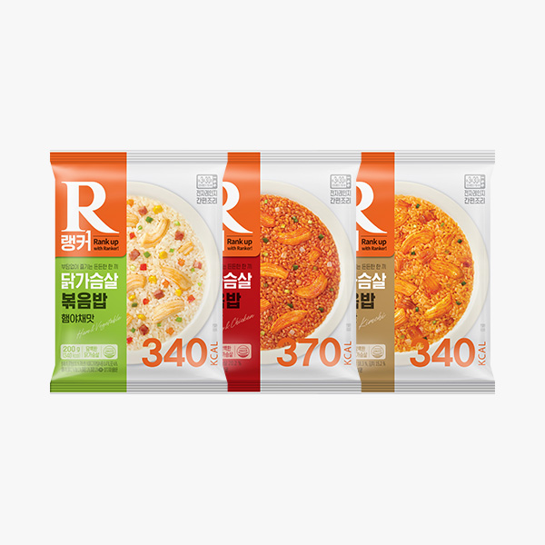 [랭킹닭컴] 랭커 닭가슴살 볶음밥 혼합, 30개, 200g 51,900원