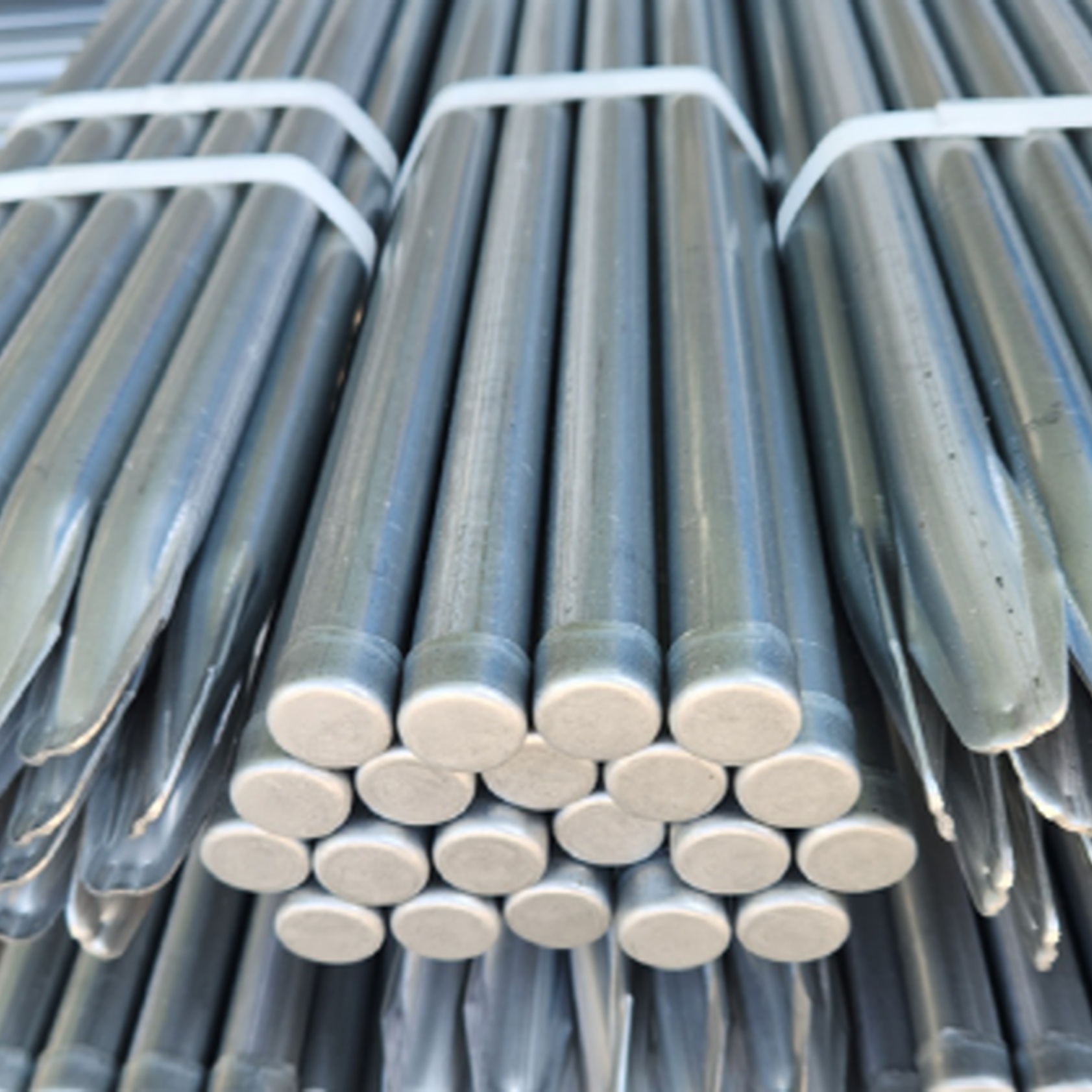 창신팜노루망지지대 40개 22파이 국내산 고추지지대 동물방지망 원형파이프, 40개, 1.5m 76,000원