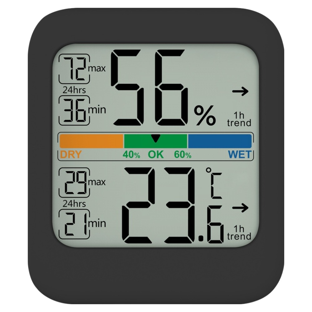브루마 디지털 온습도계 BT12, 1개, 블랙 9,900원
