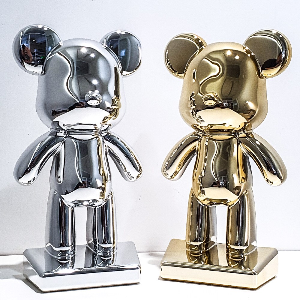 크롬 대형 토이베어 석고방향제 빅베어브릭 28cm 59,000원