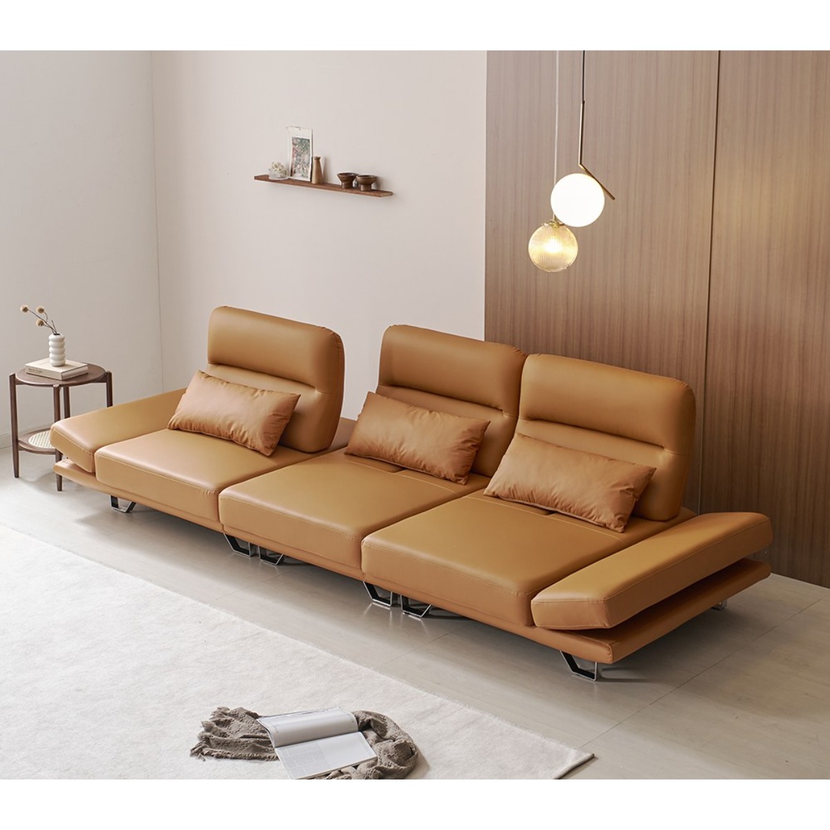 우아미가구 알레 5인용 스윙 실리콘 가죽 소파 796,000원