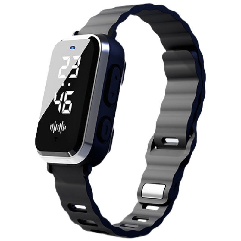 정전기 방지 팔찌 초음파 방수 실리콘 조절형 이온 밸런스 웨어러블 밴드 스마트 팔찌 사계절 공용, 1개, 블랙 업그레이드 버전 22,800원