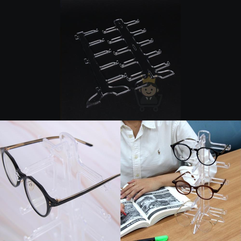 마켓보스야 5단 투명 선글라스 안경 거치대 안경정리대 6,100원