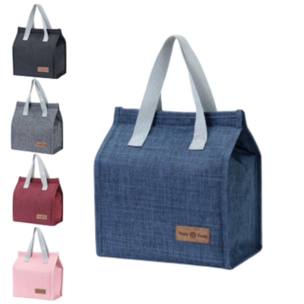 루로아 보온보냉 도시락 가방 쿨러백 피크닉 파우치, 블랙_J, 1개 11,000원