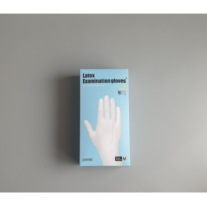 오라이트 라텍스장갑 아이보리 100매 한정수량 할인! 12,500원