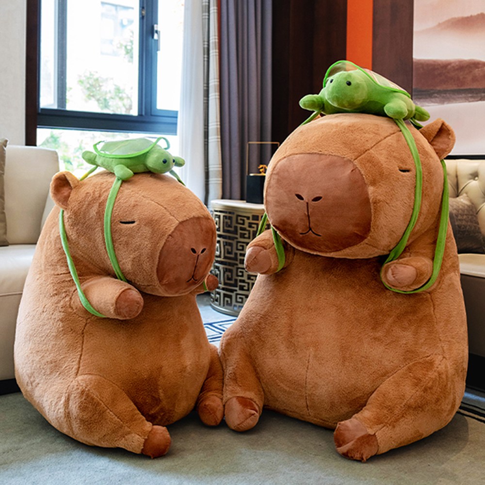 [5시건 당일출고] FOOI 귀여운 카피바라 거북이가방 인형 5종 39,500원