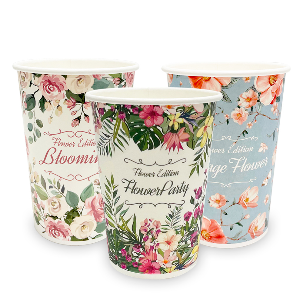 투고팩 투고백 플라워에디션 종이컵 390ml 3종 x 50p 세트 15,300원