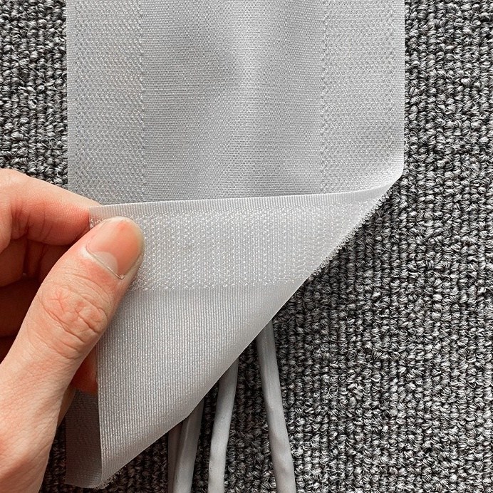 반센트 바닥 몰딩 전선 정리 커버 잘라쓰는 패브릭 케이블 쫄대 타일 카펫 사무실 전기선 숨기기 깨지지않는, 그레이 12,600원