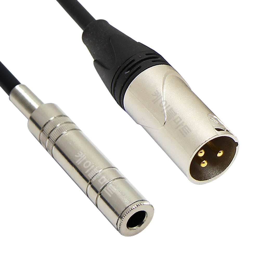 케이블마트 MACK HA20 모노5.5(6.3)암 - 캐논 XLR (숫) 오디오 마이크 앰프 믹서 스피커 음향 케이블 8,000원
